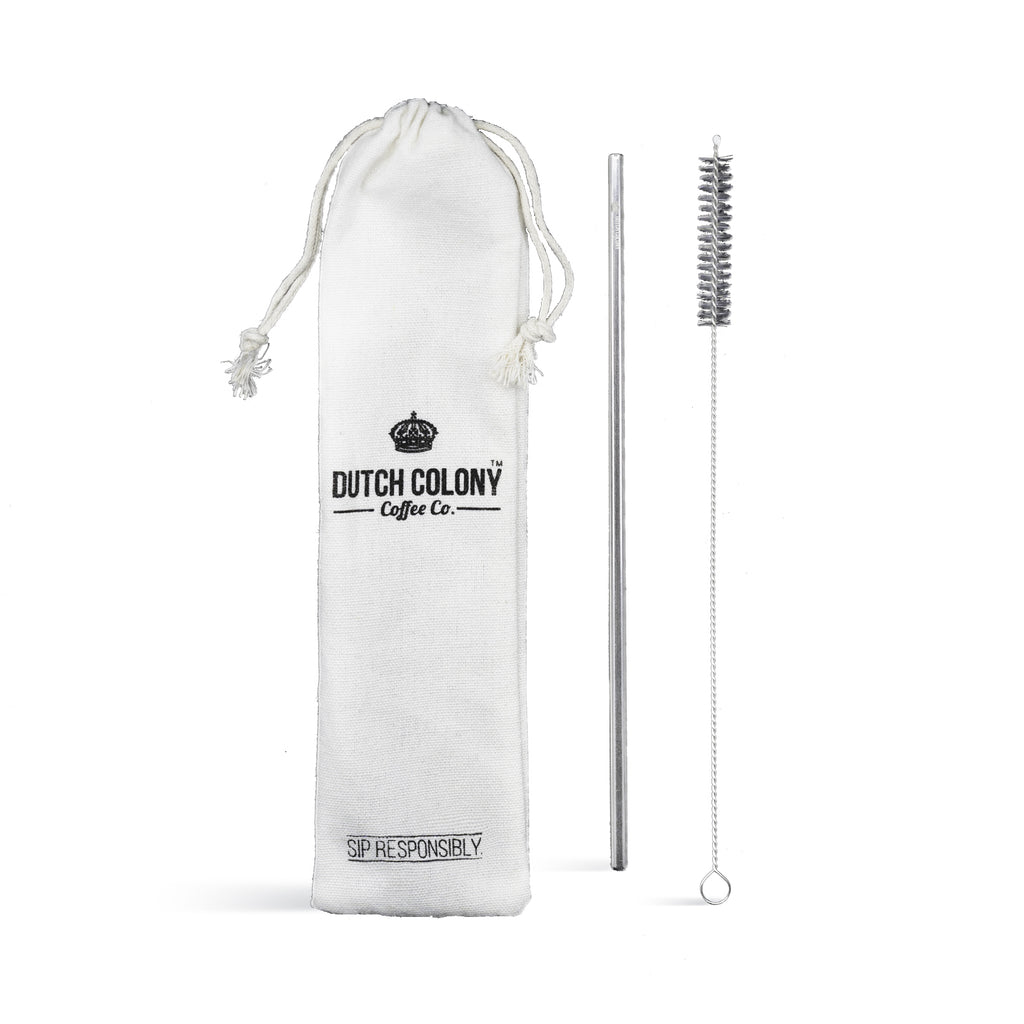 "Sip Responsibly" - Reusable Metal Straw