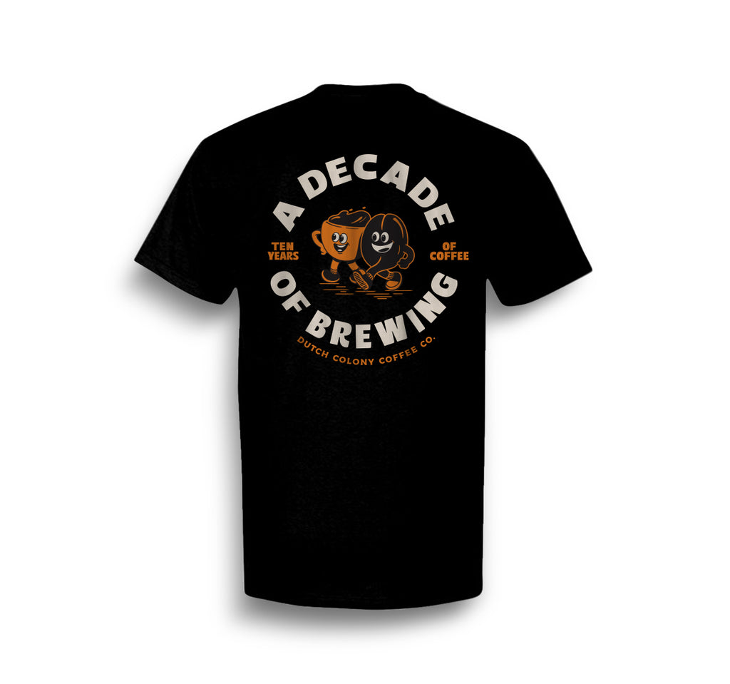 A Decade Of Brewing - Anniversary Tee