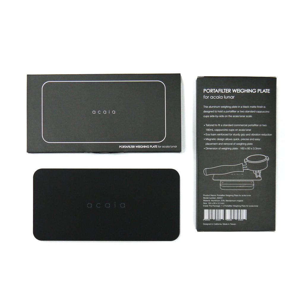 Lunar Portafilter Weighing Plate